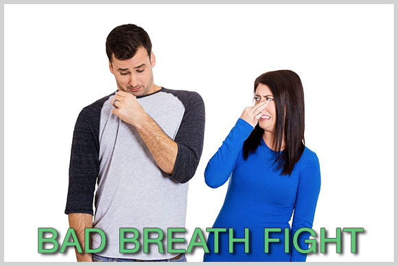 Bad breath fight Image